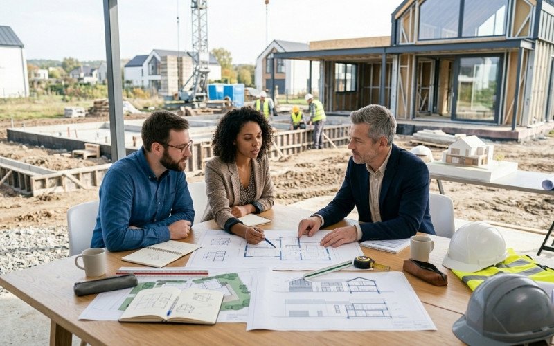 From Empty Plot to Beautiful Home Design